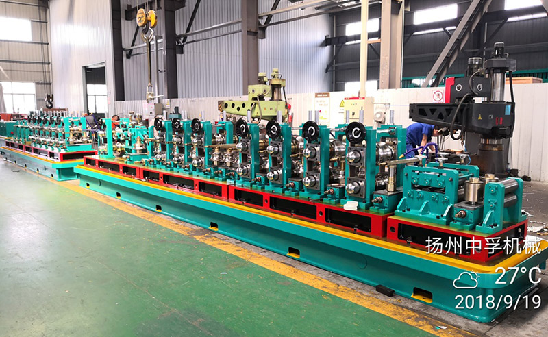 Hg76 expansion 127 high frequency longitudinal welded pipe mill